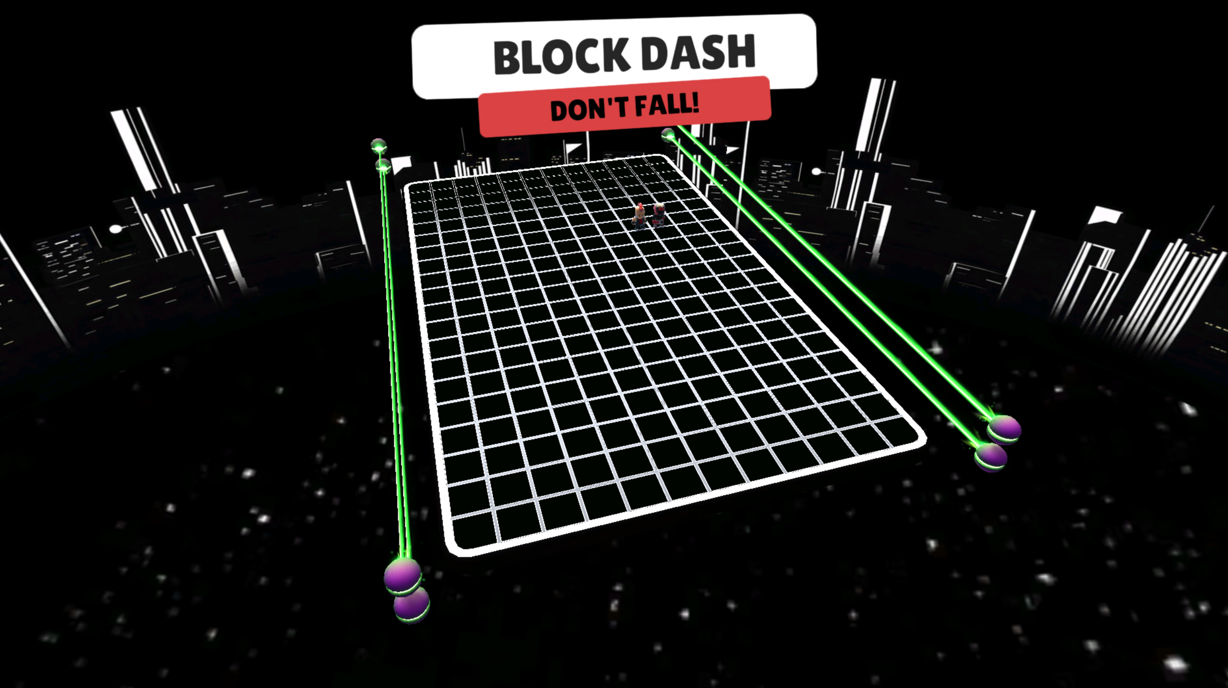 Black and White pack Block Dash preview